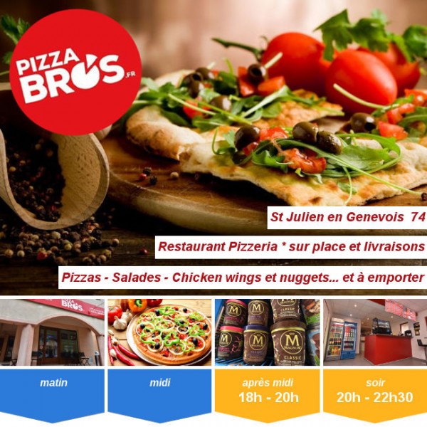 Vignette - Pizzas Bro's