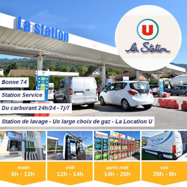 Vignette - Station Service Super U Bonne