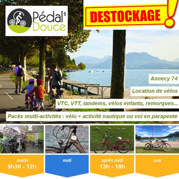 Vignette - Déstockage promotion Vélo Annecy